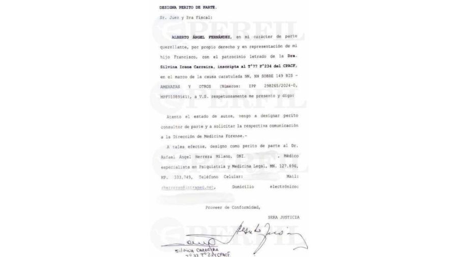 Cédulo juidicial del caso de Alberto F y Fabiola 20250411
