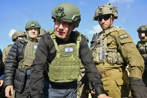 Netanyahu en Gaza