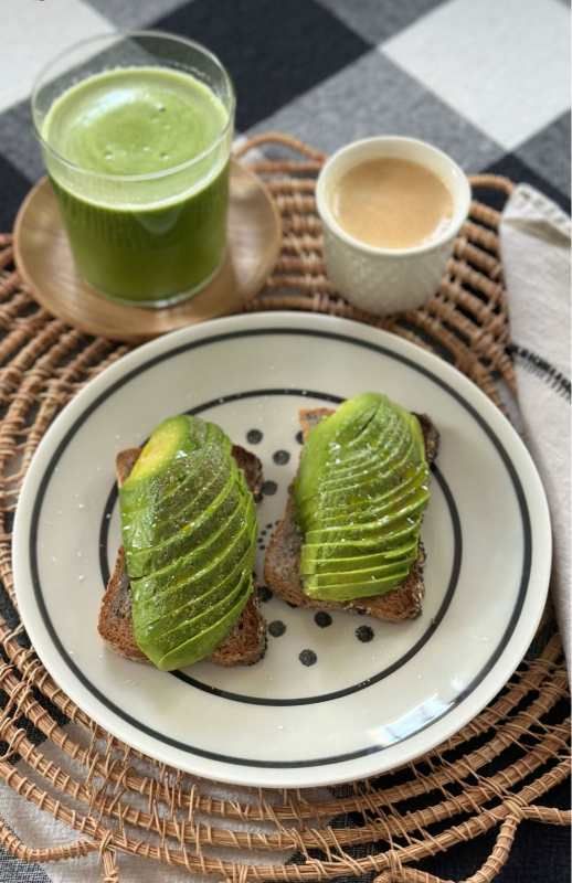 Desayuno de Juliana Awada
