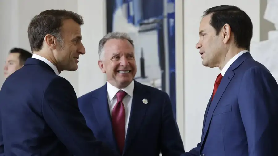Emmanuel Macron Marcos Rubio