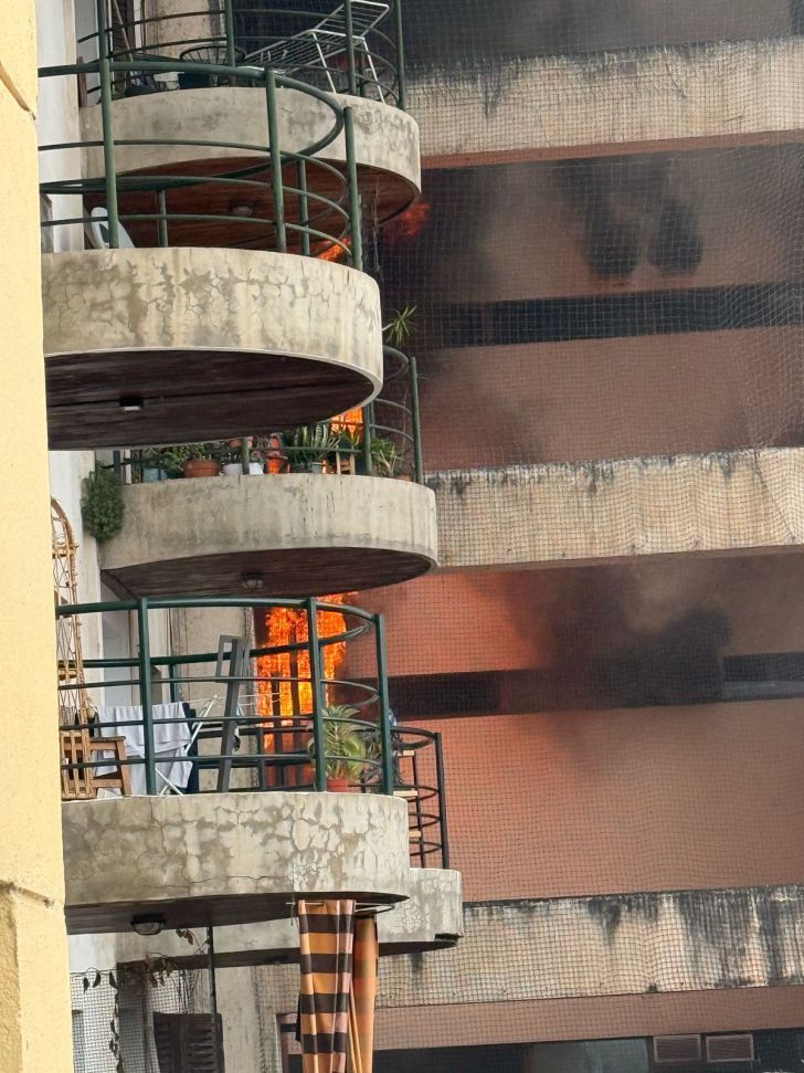 Incendio de Apross
