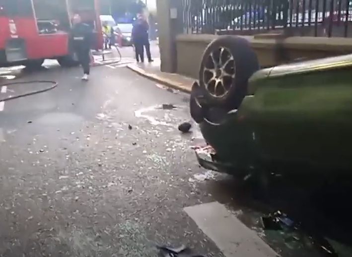 Choque en Caballito