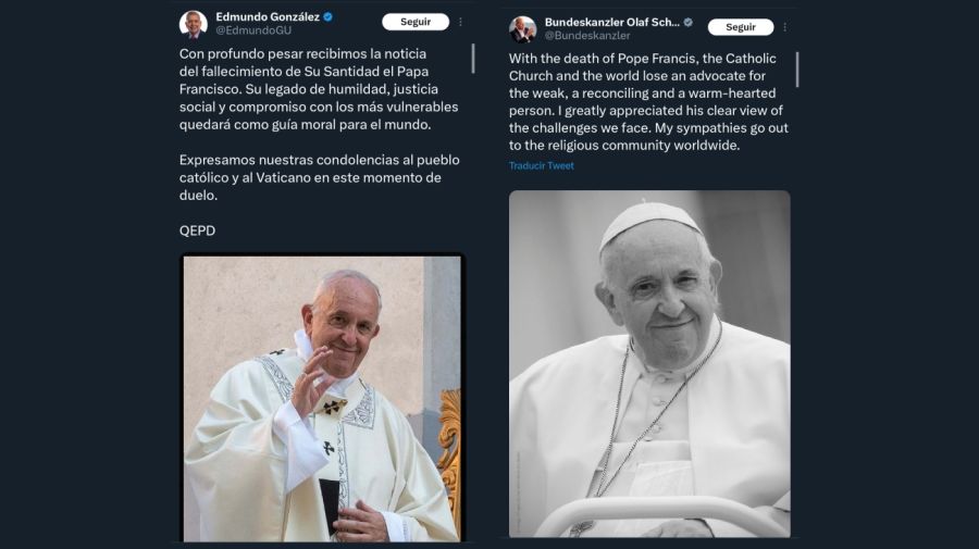 Mensajes por la muerte del Papa Francisco