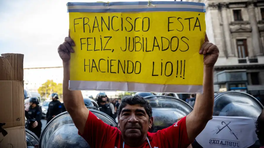 Marcha de los jubilados 20250423