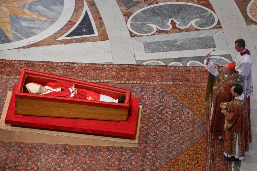 Capilla ardiente del Papa Francisco en la Basílica de San Pedro