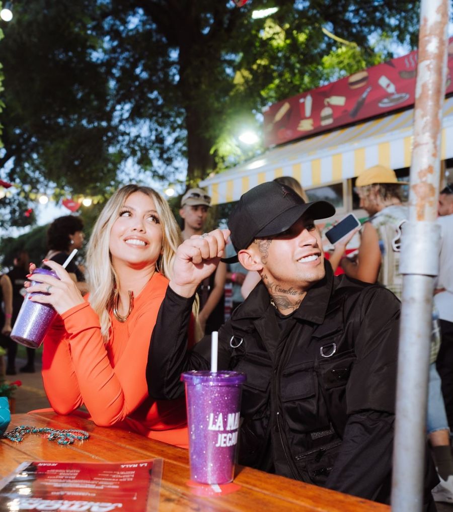 L-Gante, Wanda Nara