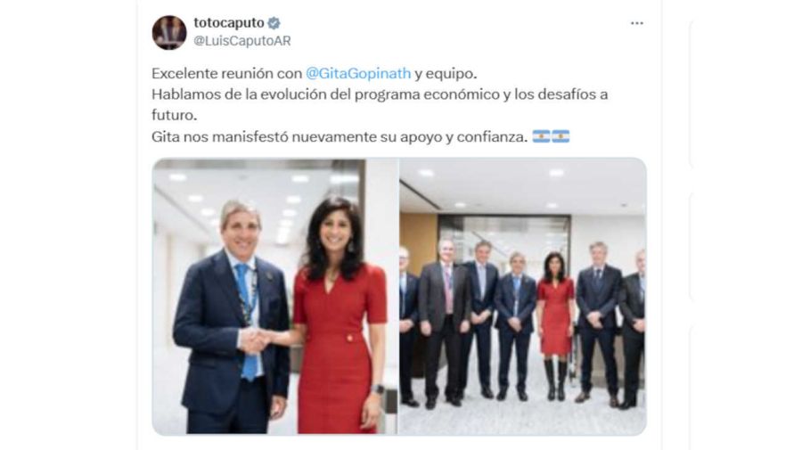 Luis Caputo X 20250424