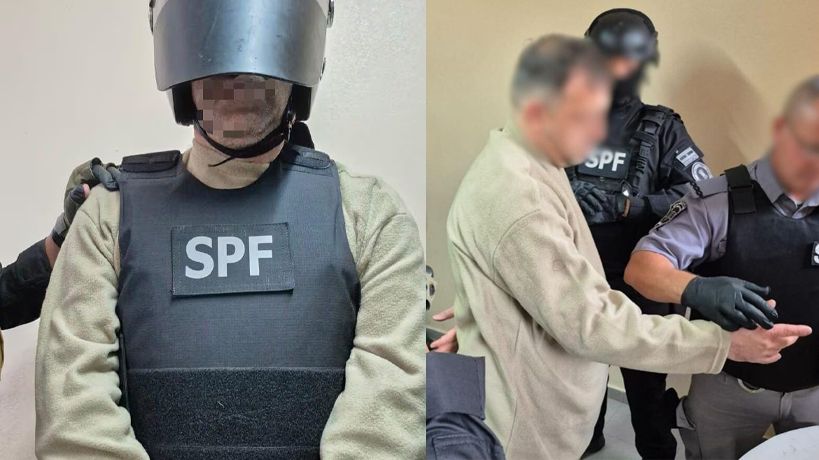 Dario Cáceres según el ministerio de Seguridad