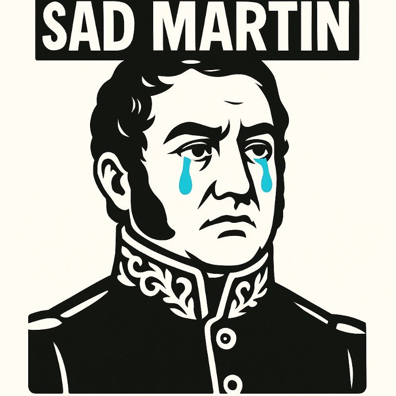sad martin