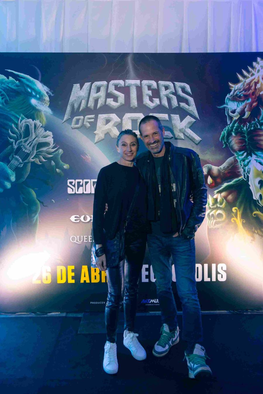 Ale Lacroix y su pareja