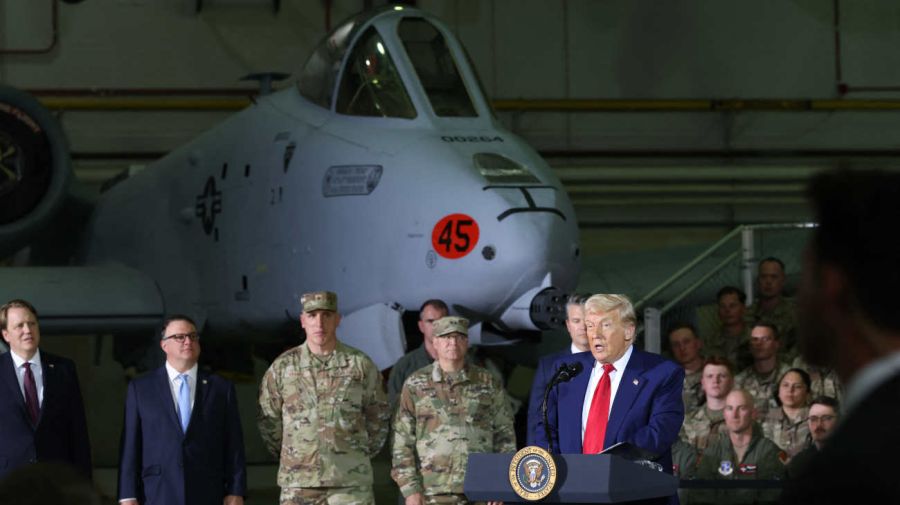 Donald Trump en Michigan 20250429
