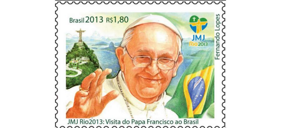 Estampilla papa Francisco