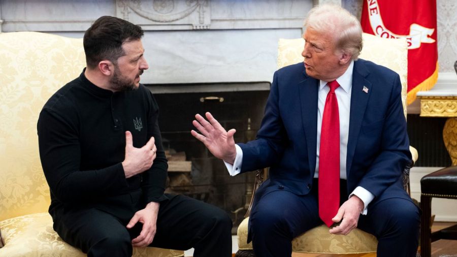 Trump y Zelensky