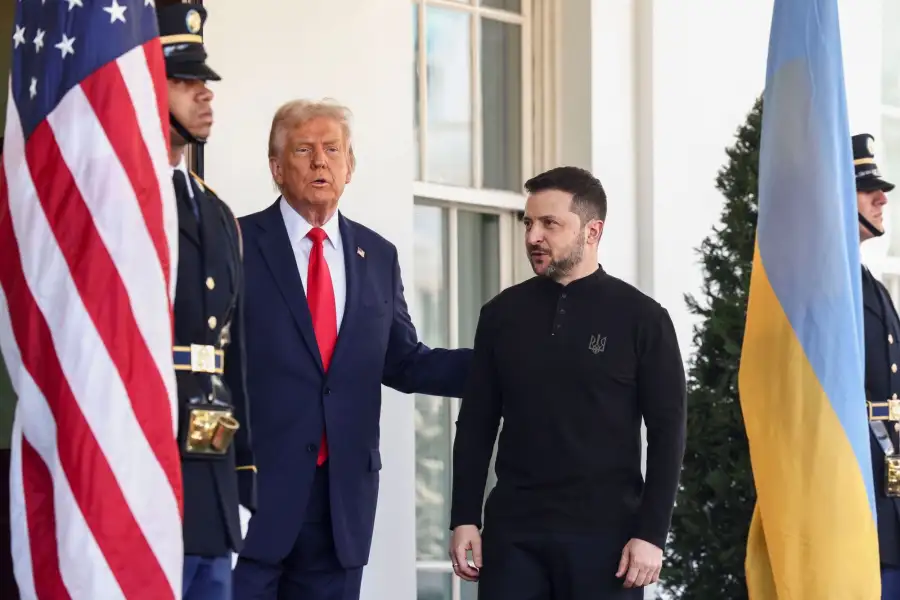 President Trump Meets Ukrainian President Zelenskiy At White House