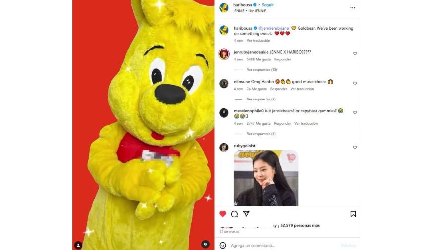 Jennie x Haribo