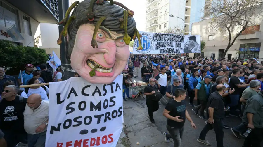 Marcha de la CGT y de los jubilados 20250430