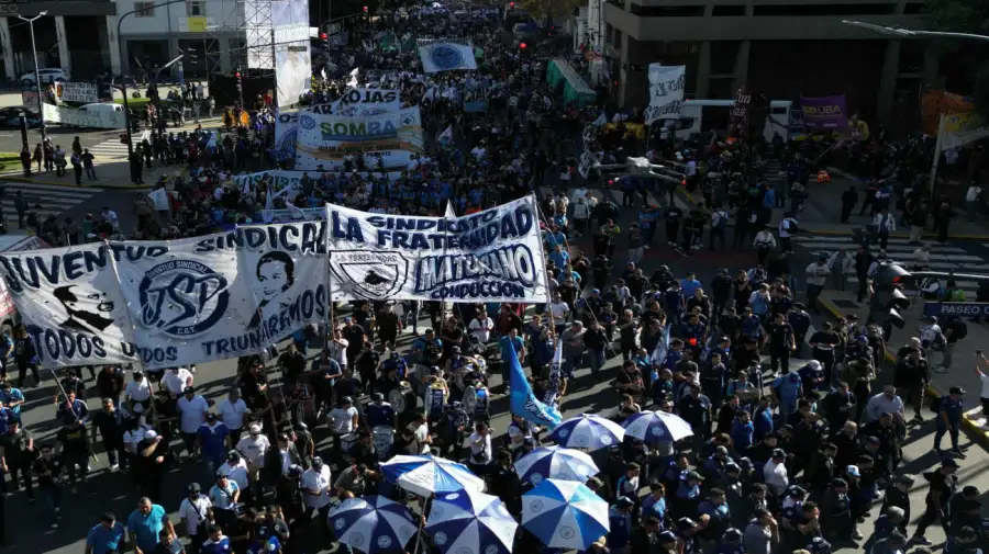Marcha de la CGT y de los jubilados 20250430