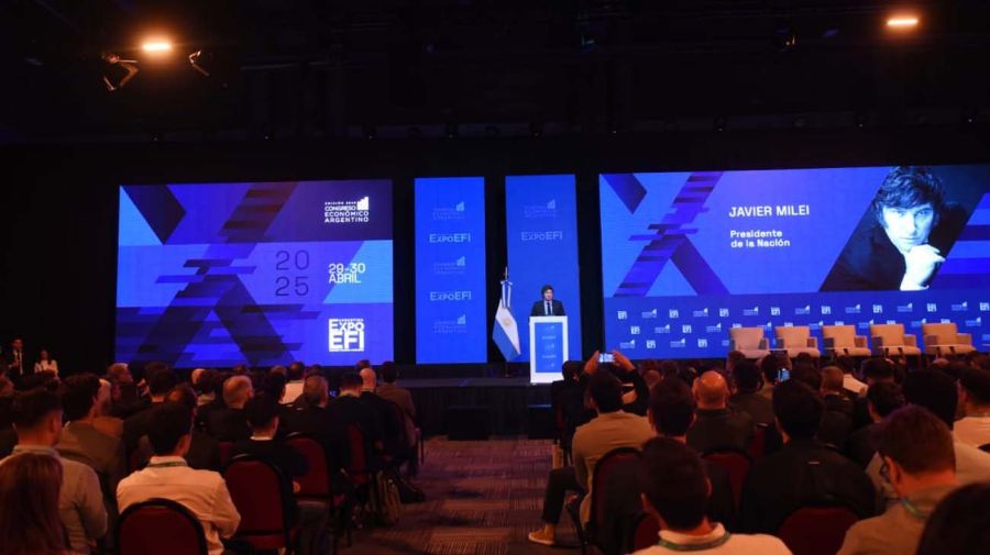 Milei ExpoEFI 20250430