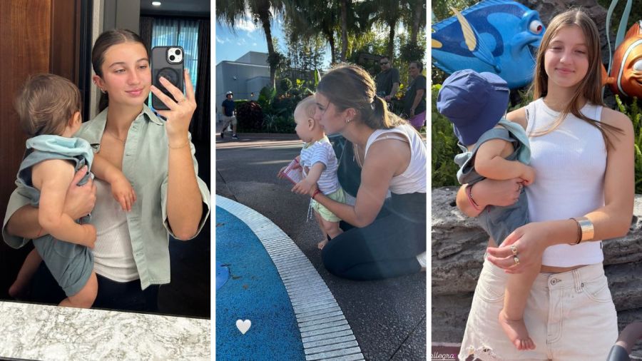 Nicole Neumann, Allegra Cubero, Indiana Cubero, Sienna Cubero, Cruz Urcera