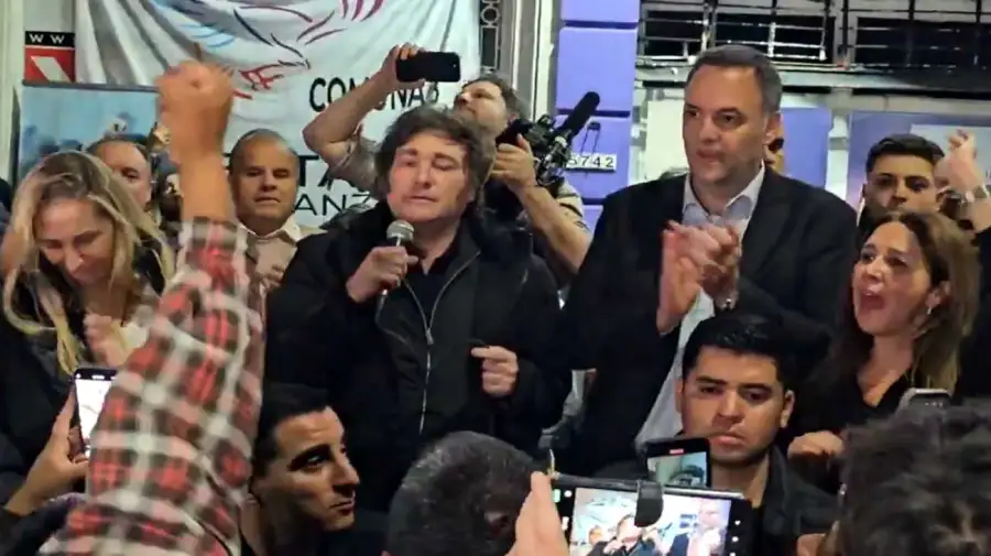 Presidente Milei en Lugano 20250430