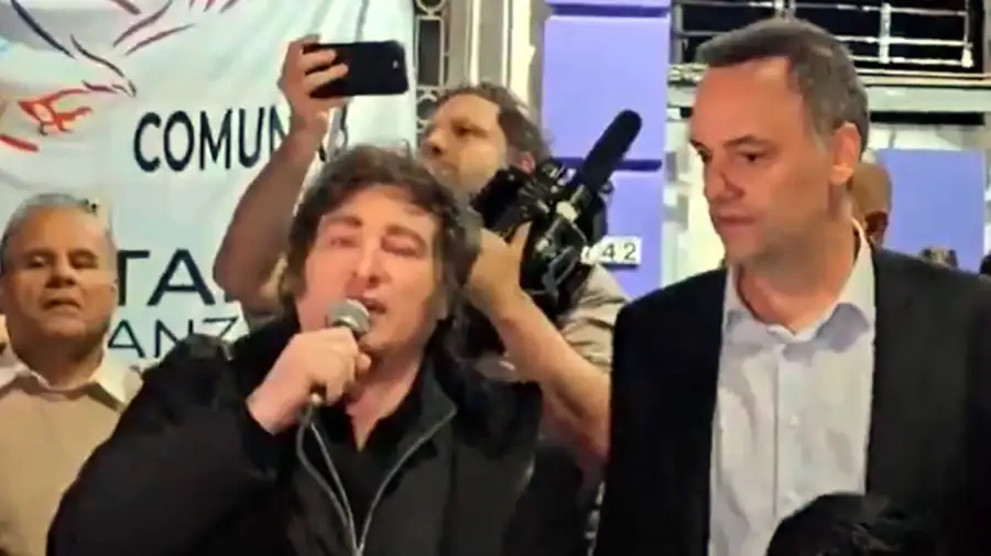 Presidente Milei en Lugano 20250430