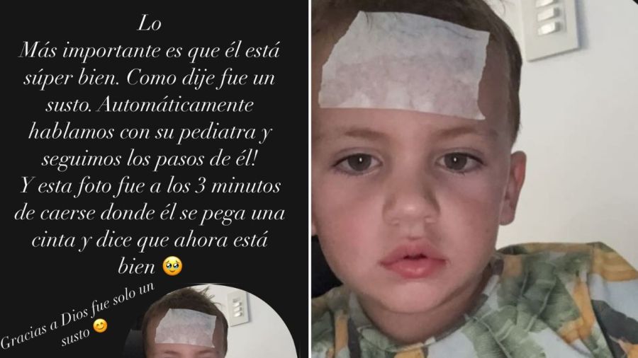 El accidente de Luca Cubero