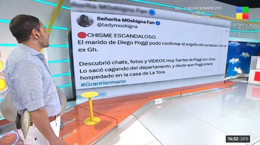 Fake News sobre Diego Poggi