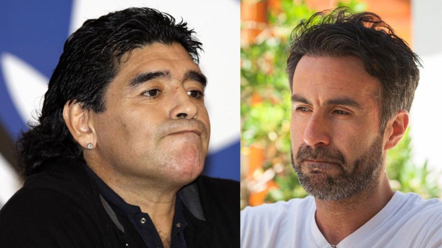 Leopoldo Luque y Diego Maradona