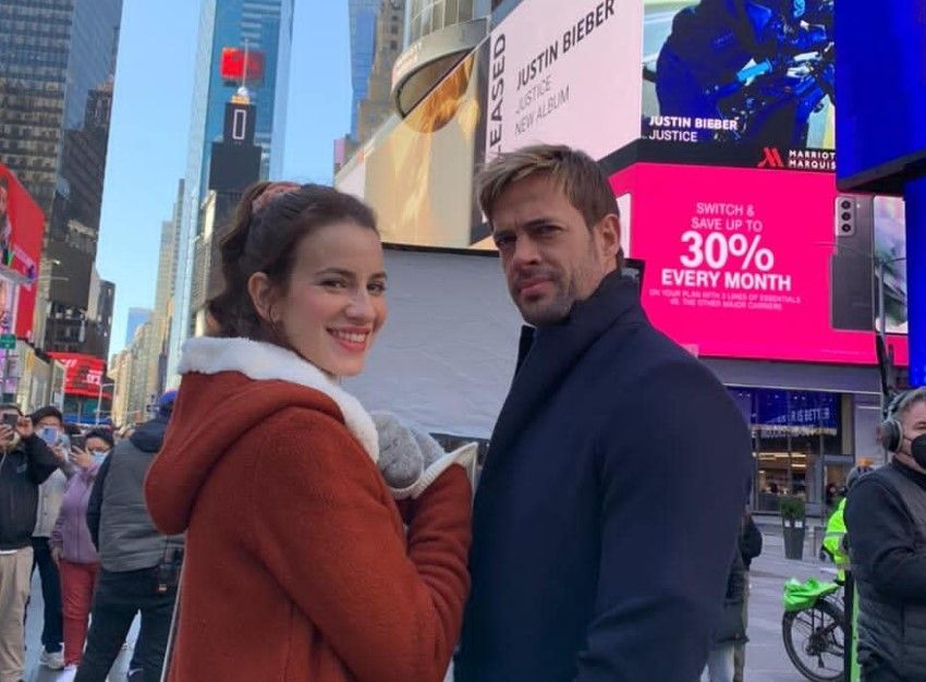Laura Londoño y William Levy en Nueva York