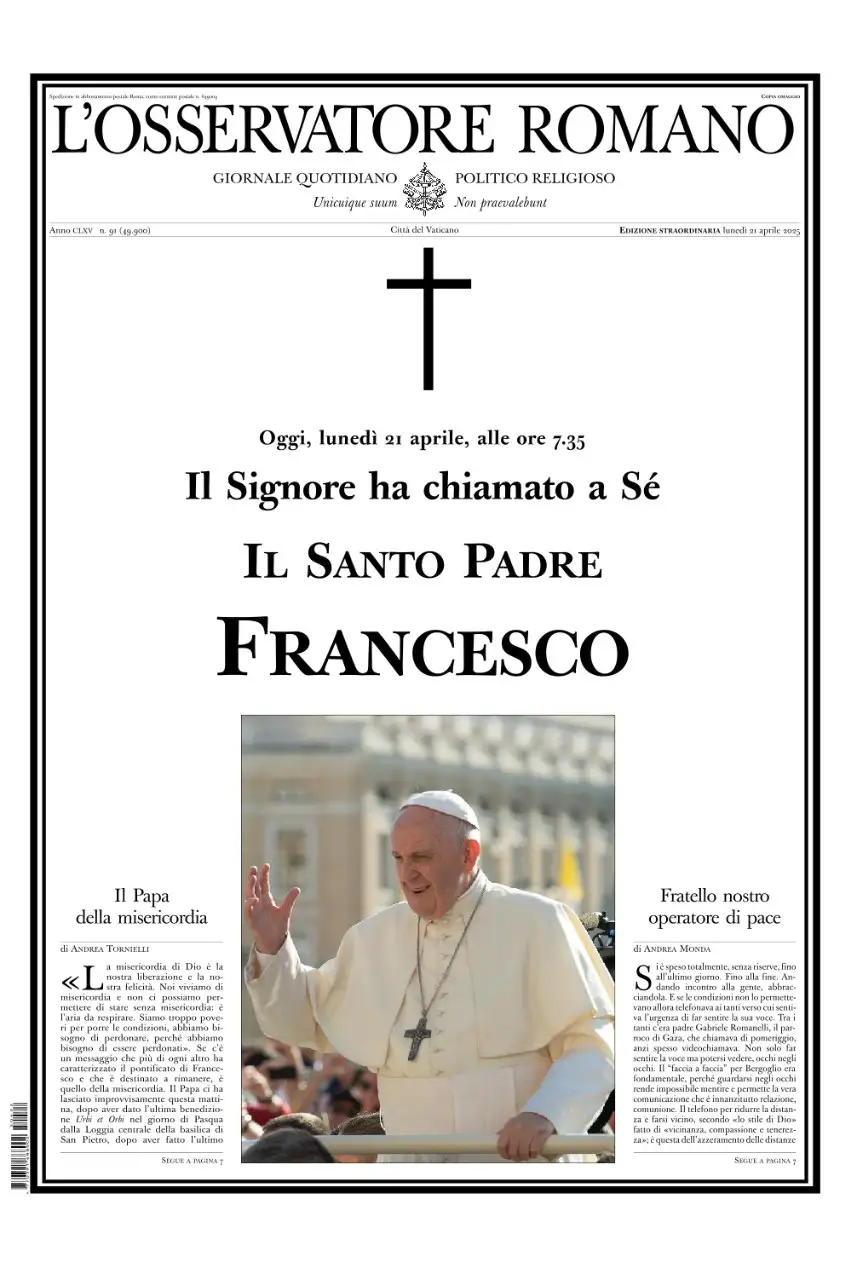 L´Osservatore Romano
