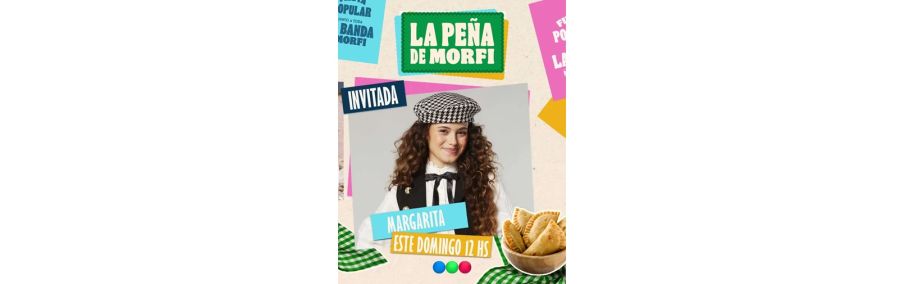 Margarita estará en La Peña de Morfi