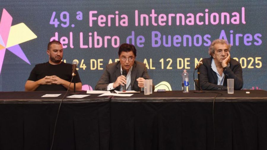 Jorge Fontevecchia en la Feria del Libro