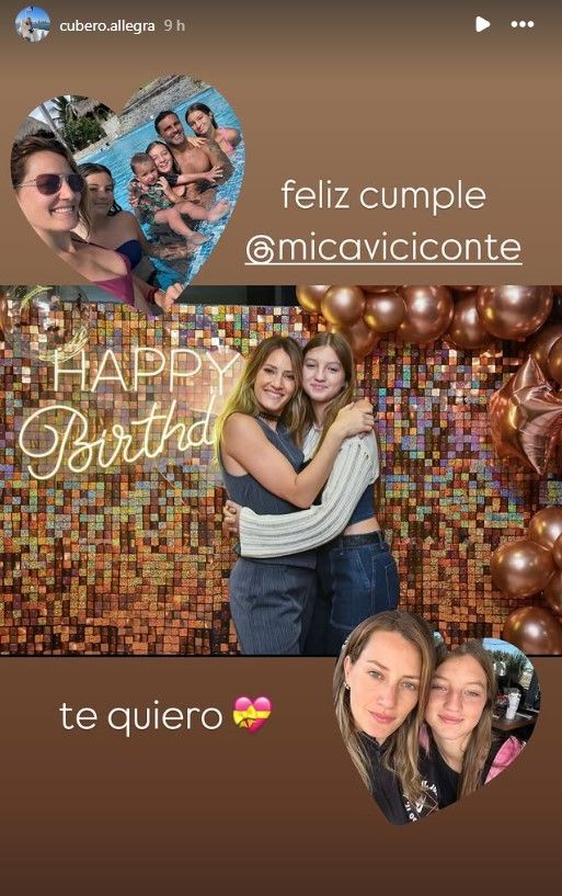 Las hijas de Nicole Neumann saludan a Mica Viciconte