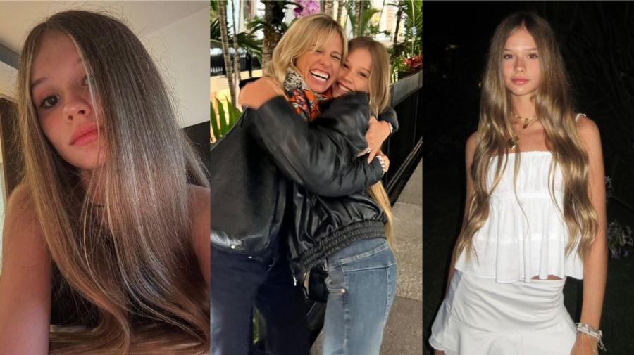 Así está hoy Matilda, la hija de Mariana Fabbiani y Mariano Chihade