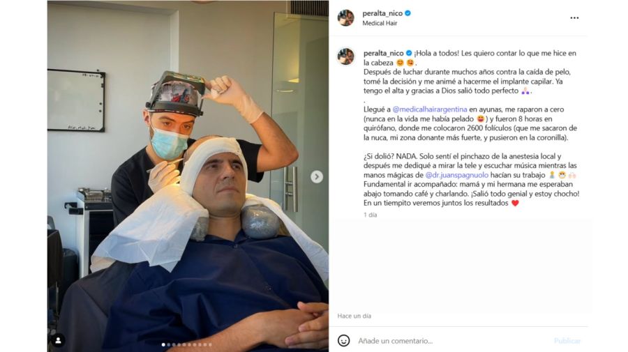 La operación de Nico Peralta