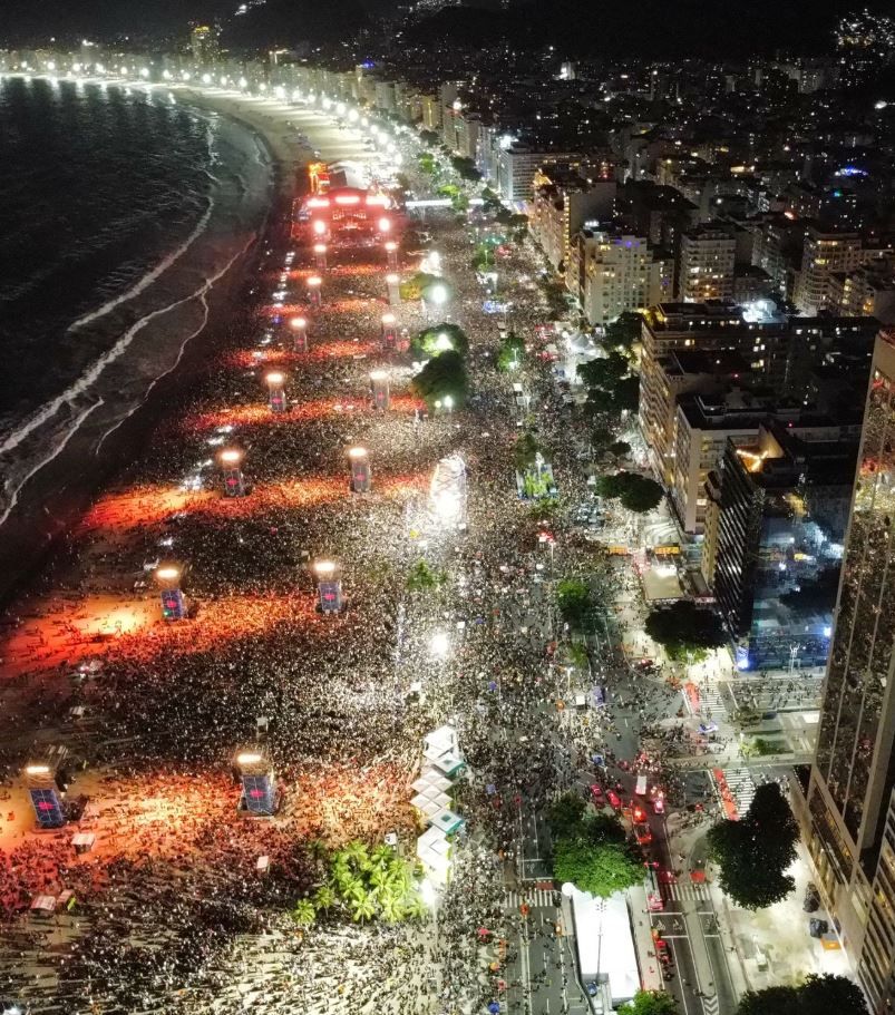 Lady Gaga en Copacabana