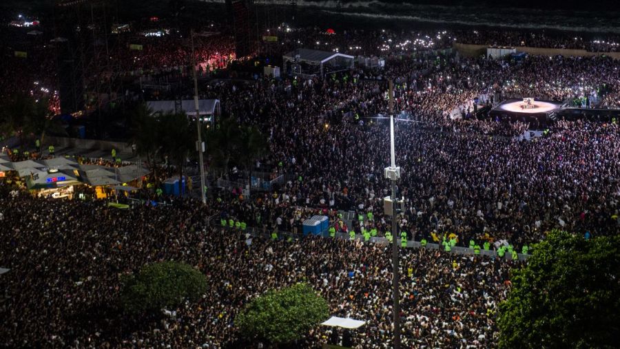 Lady Gaga en Copacabana