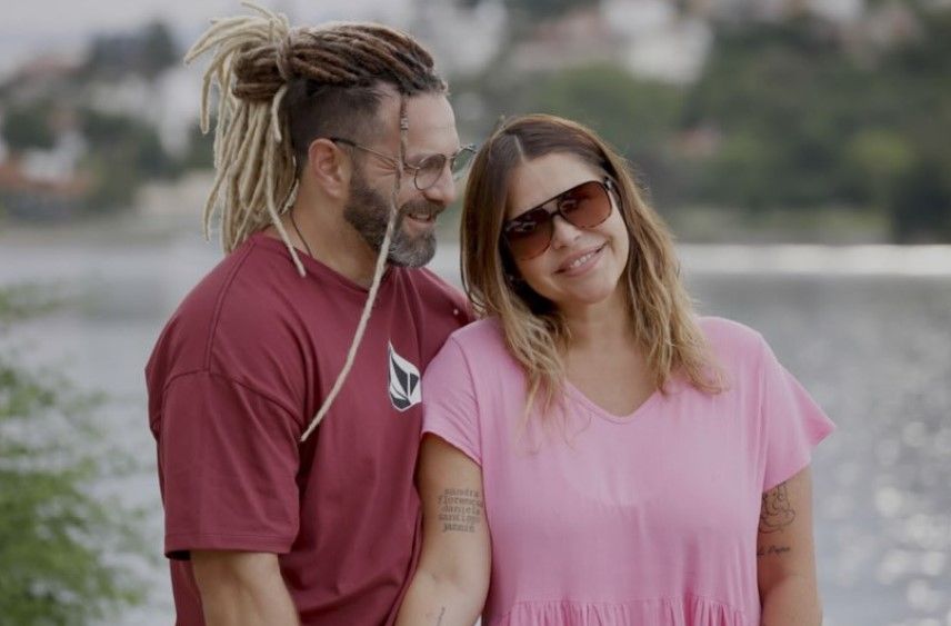 Nazarena Velez y Santiago Caamaño