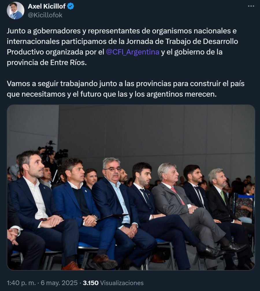 Axel Kicillof cumbre de gobernadores