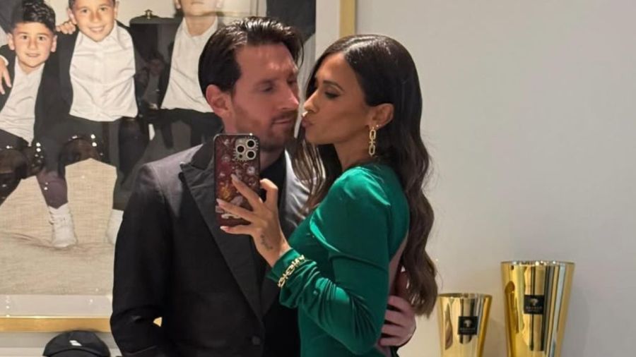 Lionel Messi y Antonela Roccuzzo