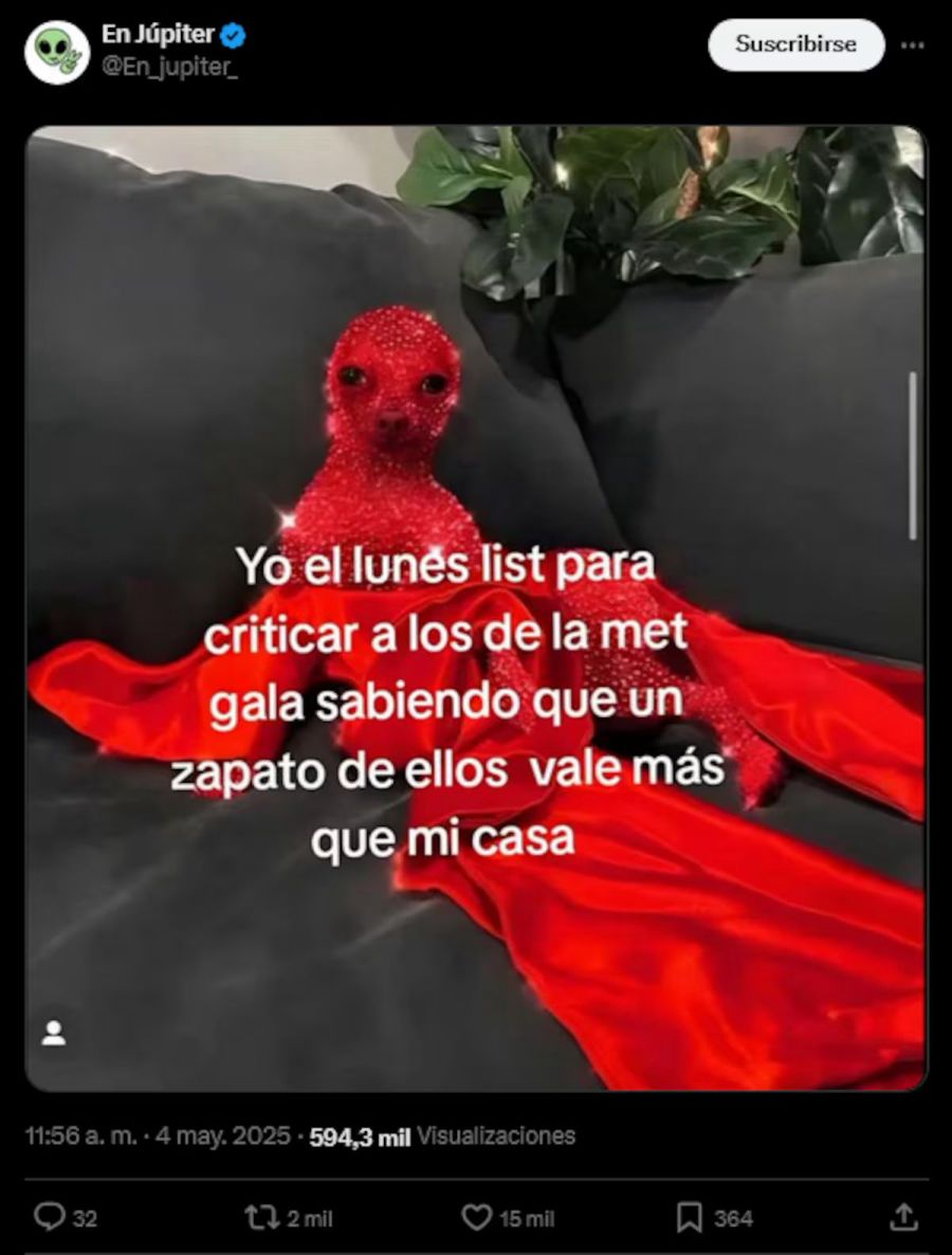 Los memes de la MET Gala