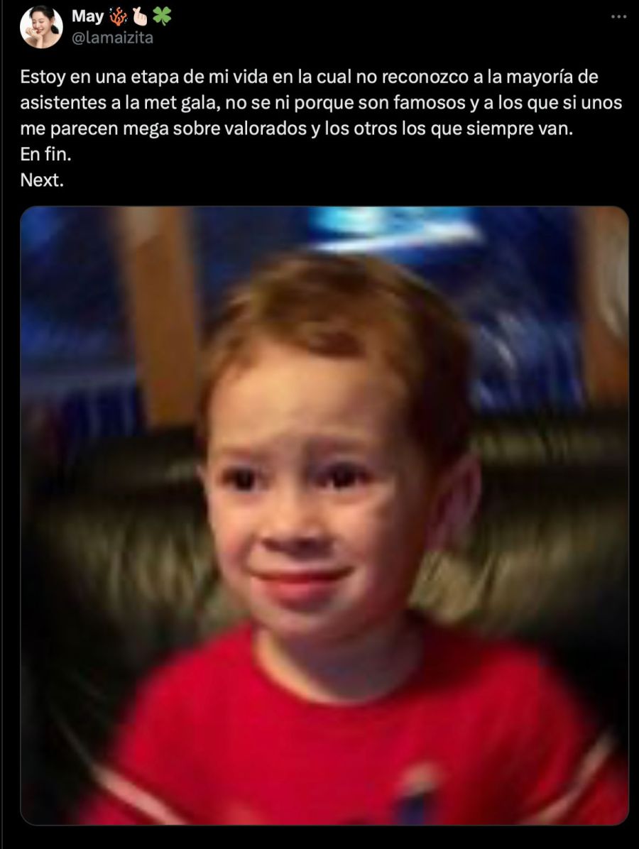 Los memes de la MET Gala