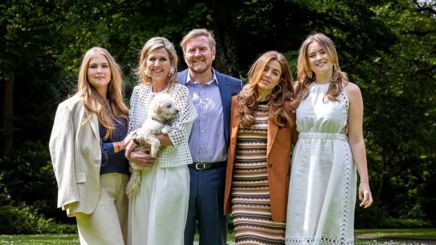 Máxima Zorreguieta y su familia