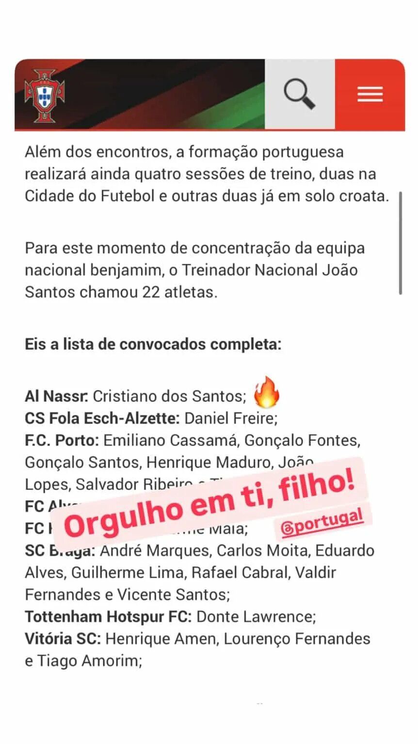 Posteo CR7
