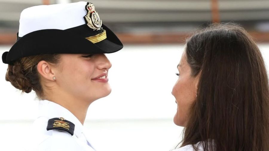 La reina Letizia se reencontró con la Princesa Leonor