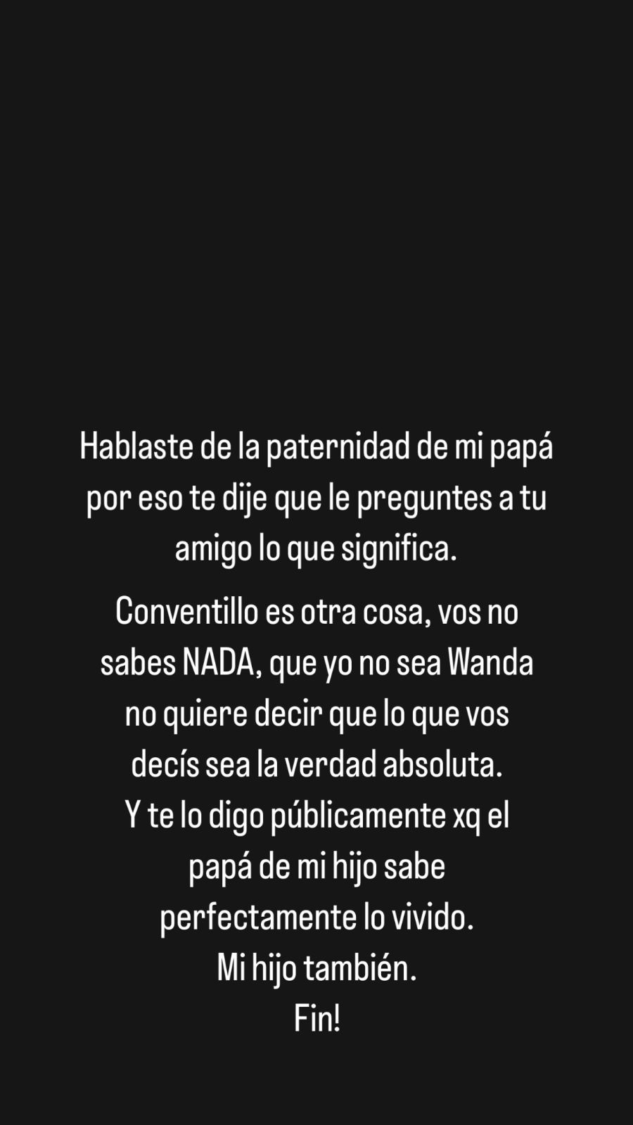 Posteos de Gianinna Maradona