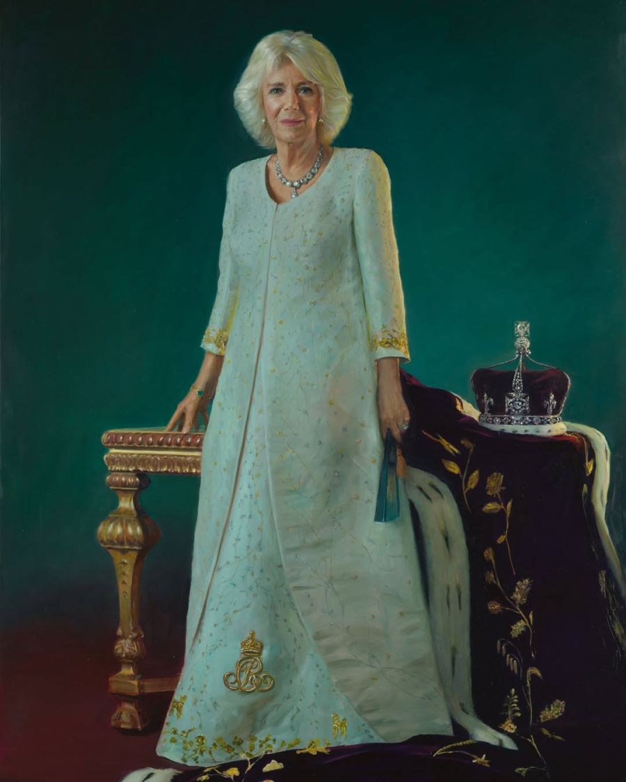 Retrato Reina Camilla