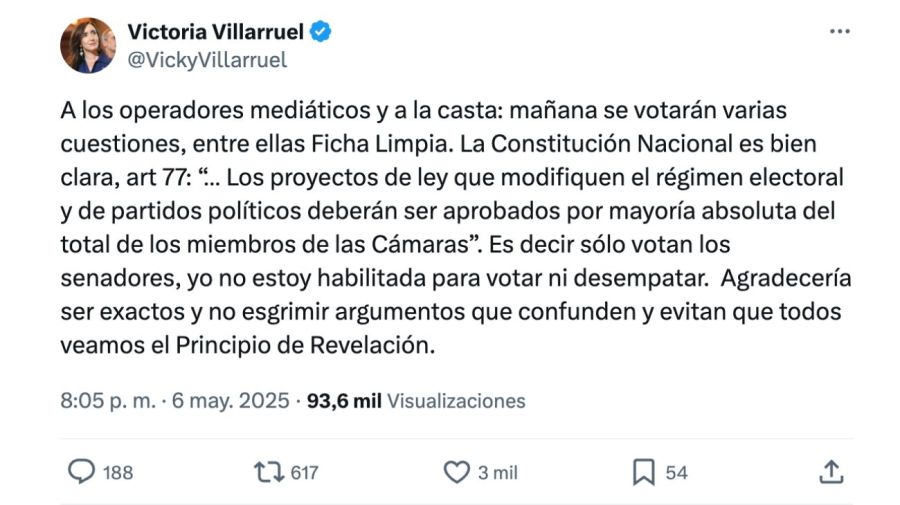 Victoria Villarruel