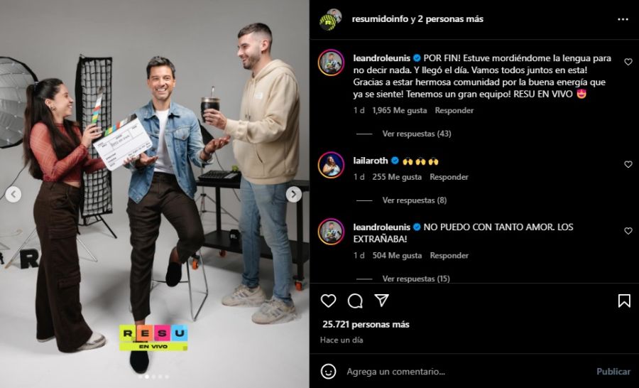 El Chino Leunis vuelve a Luzu TV 6