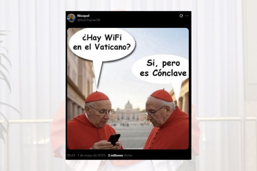 LA ELECCIÓN DE LEÓN XIV-memes